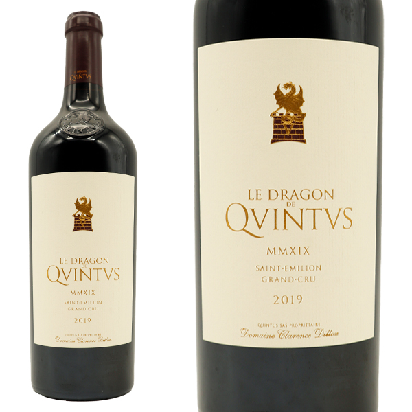 ル ドラゴン ド カンテュス(キンタス) 2019 AOCサンテミリオン グラン クリュ 特級(シャトー オー ブリオン のクラレンス ディロン家元詰)