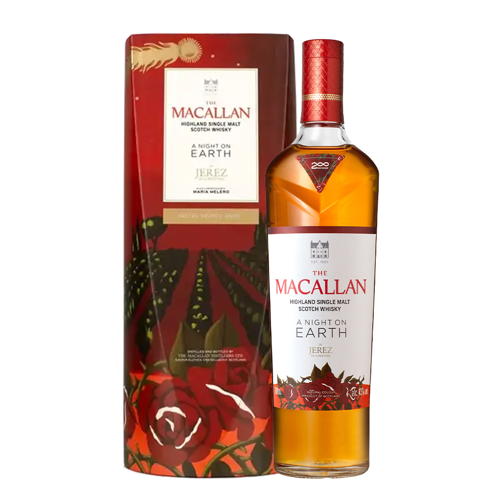 【正規品 箱入】ザ マッカラン ア ナイト オン アース イン ヘレス ハイランド シングル モルト スコッチ ウイスキー700ml 43%