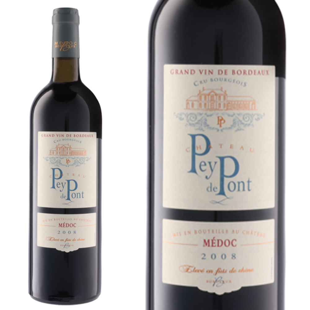 シャトー ペイ ド ポン 2008 AOCメドック クリュ ブルジョワ 飲み頃18年熟成古酒