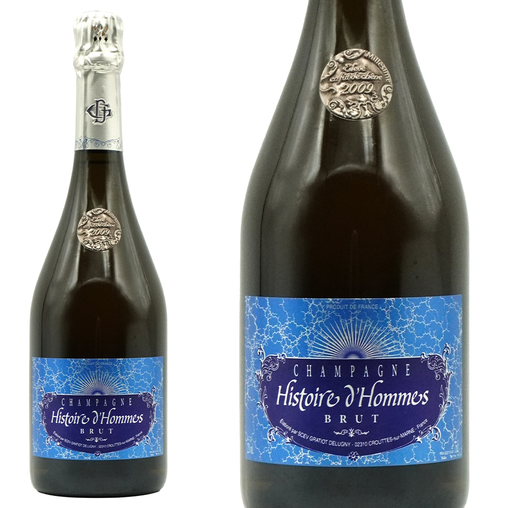 グラシオ ドゥリュニー シャンパーニュ イストワール ドム (男たちの歴史) ブリュット ミレジメ 2009 RM (デヴィッド グラティオ家)