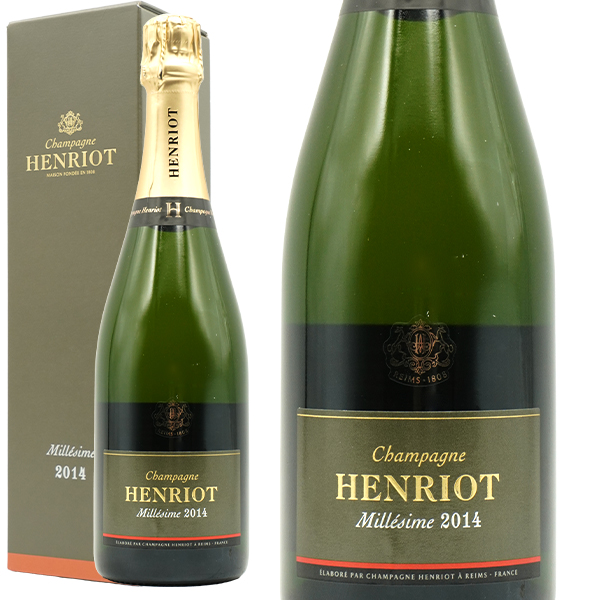 【箱入】アンリオ シャンパーニュ ブリュット ミレジメ 2014 アンリオ社 AOCミレジム シャンパーニュ ドサージュ5g/L 正規品