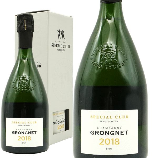 【箱入】グロンニェ シャンパーニュ スペシャル クラブ ミレジメ 2018 蔵出し秘蔵限定作品 R.M 重厚ボトル スペシャル クラブ ボトル