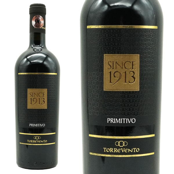 SINCE (シンス) 1913 プリミティーヴォ 2019 トッレヴェント プーリアI.G.T 正規品 ルカ マローニ驚異の96点獲得 14.5%