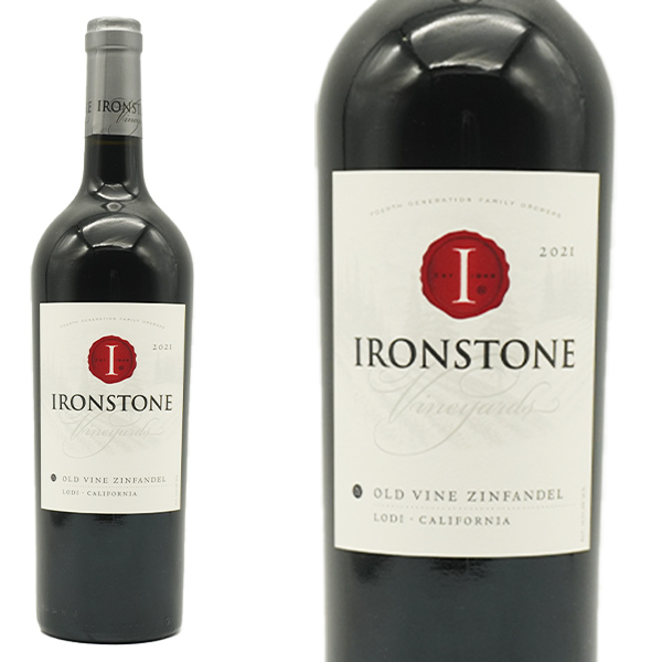 アイアンストーン オールド ヴァン ジンファンデル ロダイ 2021 ロダイA.V.A. 750ml 赤 辛口 フルボディ