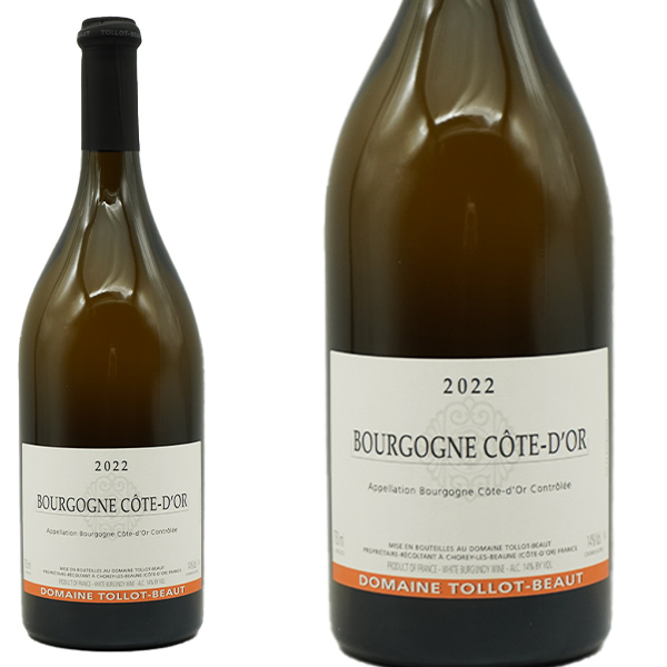 ブルゴーニュ コート ドール ブラン 2023 ドメーヌ トロ ボー元詰 AOCブルゴーニュ コート ドール 重厚ボトル