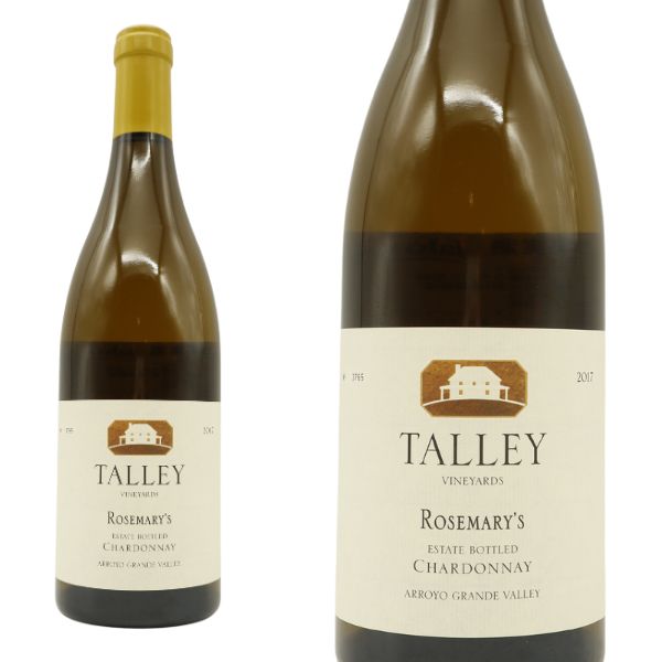 タリー シャルドネ ローズマリーズ ヴィンヤード アロヨ グランデ ヴァレー 2017 タリー ヴィンヤーズ最高峰キュヴェ 超重厚ボトル 750ml