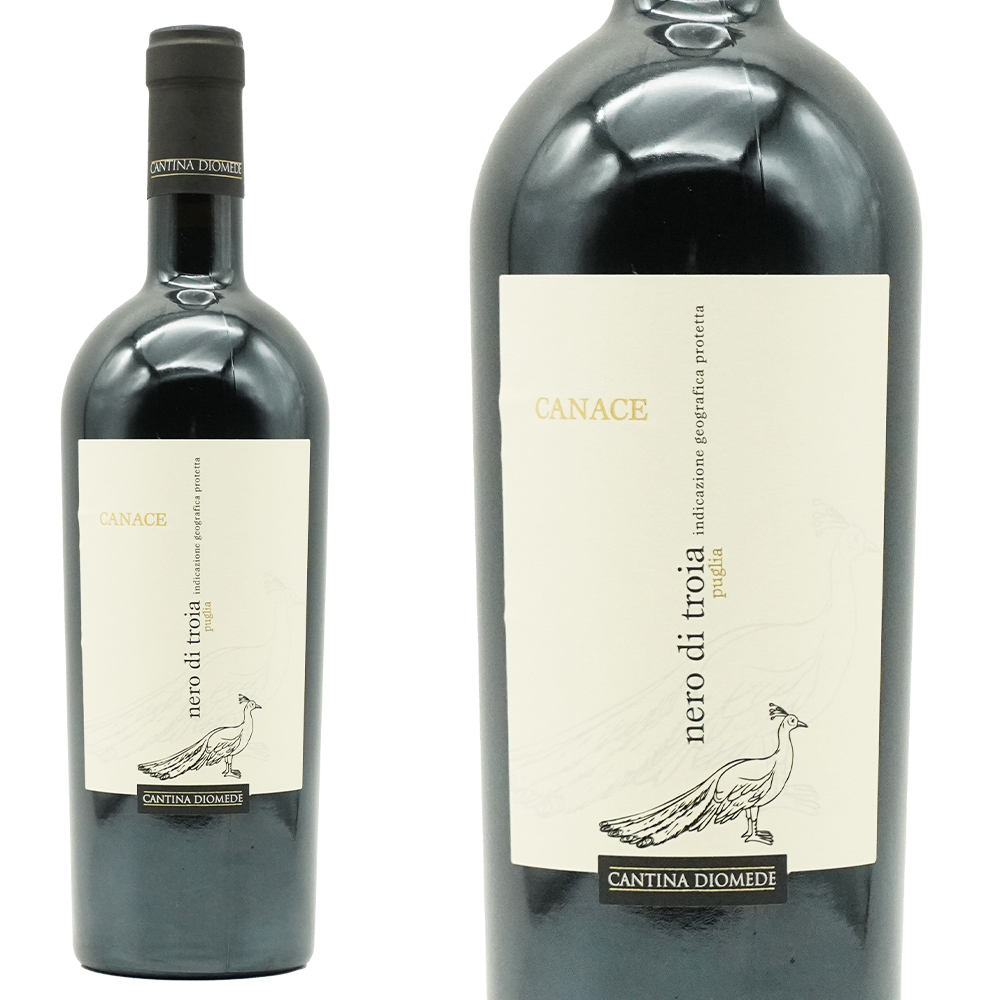 カナーチェ 2022 フレンチオーク樽&新樽100%で9ヶ月熟成 自社畑100% カンティーナ ディオメーデ元詰 I.G.Pプーリア 正規品