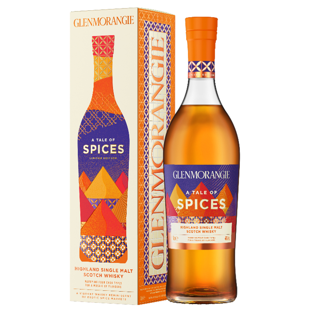 【送料無料】【正規品 箱入】グレンモーレンジ スパイス ハイランド シングル モルト スコッチ ウイスキー 700ml 46%