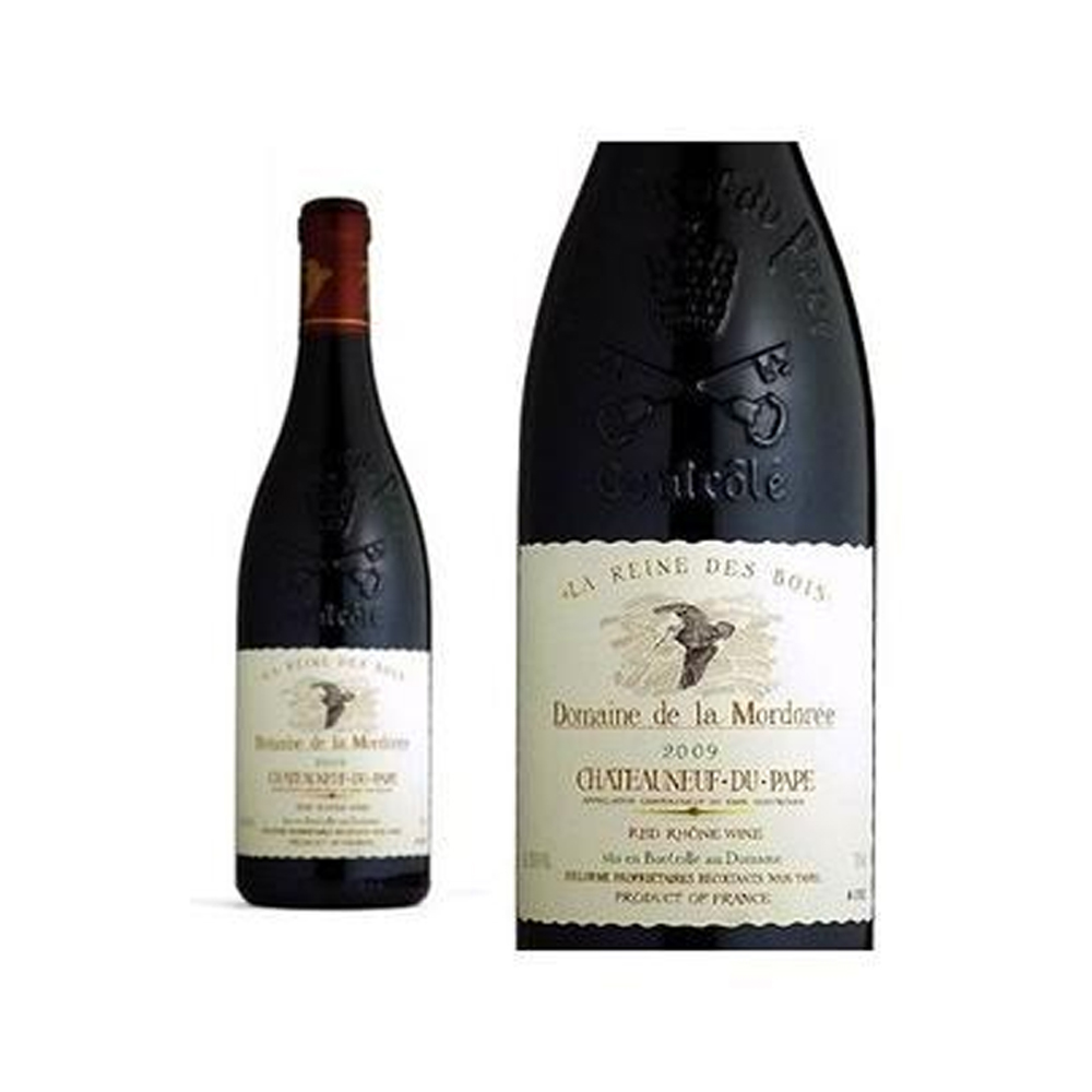 シャトーヌフ デュ パプ キュヴェ ド ラ レイヌ デ ボワ 2009 蔵出し限定作品 ドメーヌ ド ラ モルドレ元詰 15%