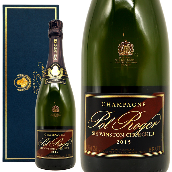 【豪華ギフト箱入】ポル ロジェ キュヴェ サー ウィンストン チャーチル ミレジメ 2015 正規代理店輸入品 AOCヴィンテージ シャンパーニュ