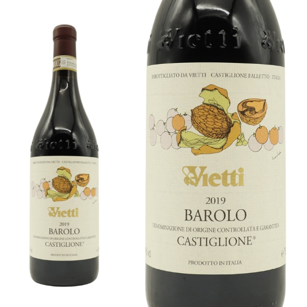バローロ カスティリオーネ 2019 ヴィエッティ DOCGバローロ 大樽&バリック樽で約30ヶ月熟成 赤 辛口 フルボディ 750ml