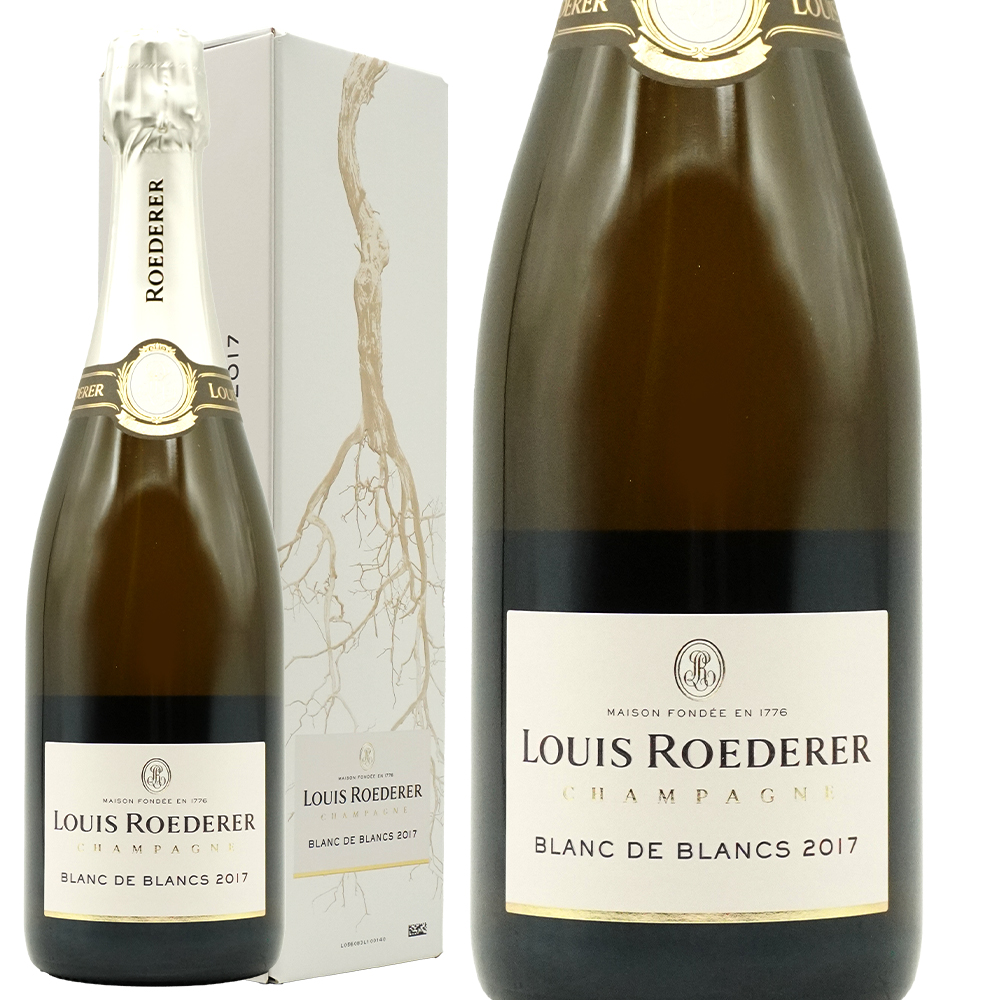 【箱入り】ルイ ロデレール ブリュット ブラン ド ブラン ミレジメ 2017 正規品 AOCミレジム BdB シャンパーニュ WE誌驚異の96点