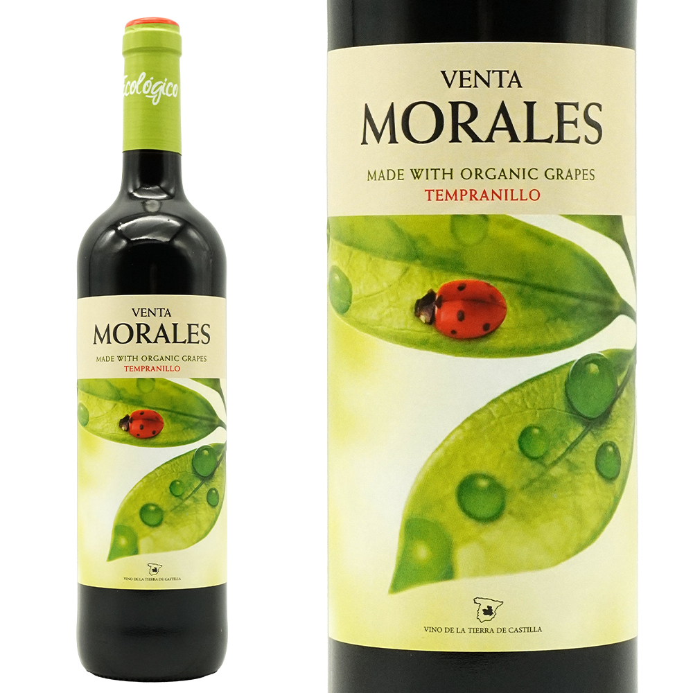 ヴェンタ モラレス オーガニック テンプラニーリョ 2022 ボルジェ オルドネス セレクション ボデガス ヴェンタ モラレス オーガニック認証CAAE公式認証 D.O ラ マンチャ (ワインメーカー ラファエル カニザーレ) スペイン 赤ワイン ワイン フルボディ 辛口 750ml【eu_ff】