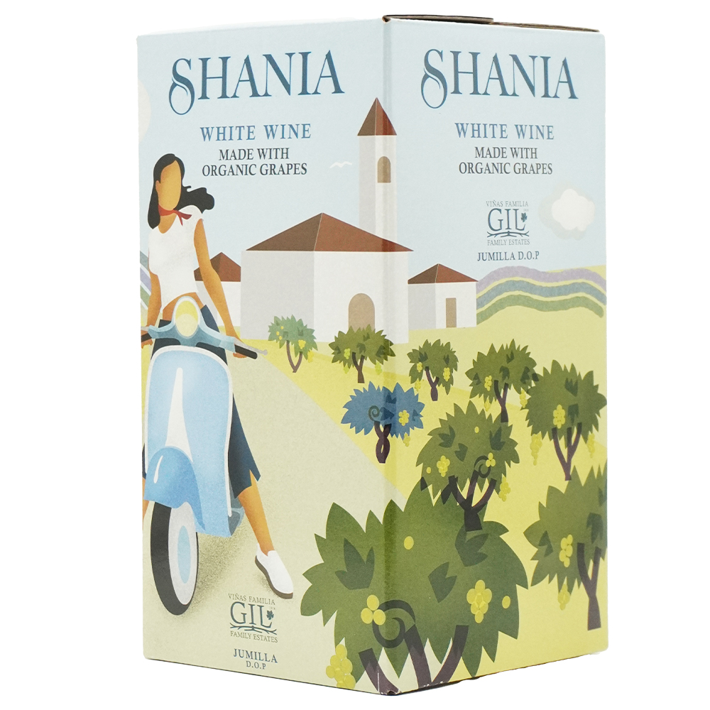 ファン ヒル シャニア ホワイト ブレンド 3L ヴィンテージ 2024 ボデガス ファン ヒル オーガニック ヴィーガン認証 バッグ イン ボックス