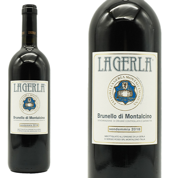 ブルネッロ ディ モンタルチーノ 2018 ラ ジェルラ元詰 DOCGブルネッロ ディ モンタルチーノ 超限定輸入品 赤 辛口 フルボディ
