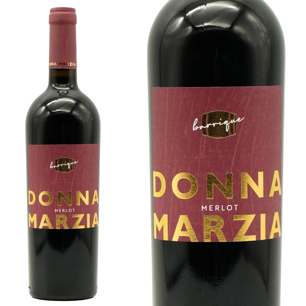 ドンナ マルツィア メルロー オーク樽熟成 2023 コンティ ゼッカ 赤 辛口 フルボディイタリア プーリア州