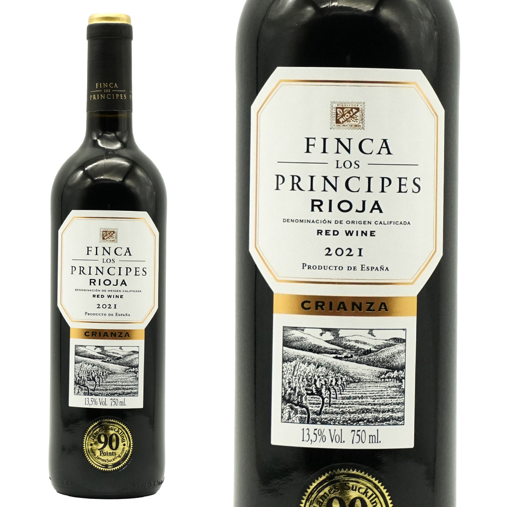 フィンカ ロス プリンシぺス クリアンサ 2021 オーク樽熟成 DOCaリオハ ボデガス ブルゴ ヴィエホ テンプラニーリョ100%