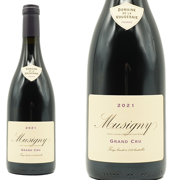 ミュジニー グラン クリュ 特級 2021 蔵出し品 ドメーヌ ド ラ ヴージュレー元詰 AOCミュジニー グラン クリュ 自然派 正規品 赤 辛口