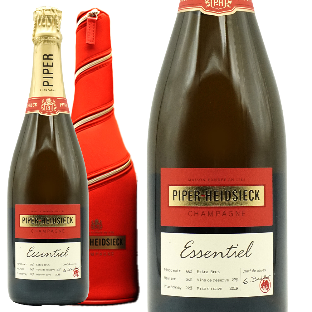 【ジャケット付】パイパー エドシック エッセンシエル エクストラ ブリュット ジャケット AOCシャンパーニュ 正規品 750ml