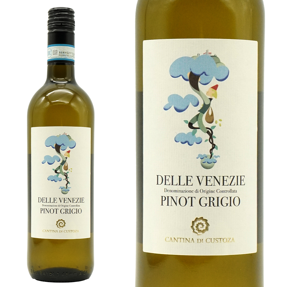 デッレ ヴェネツィエ ピノ グリージョ 2024 カンティーナ ディ クストーツァ DOCデッレ ヴェネツィエ (童話「ジャックと豆の木」ラベル)