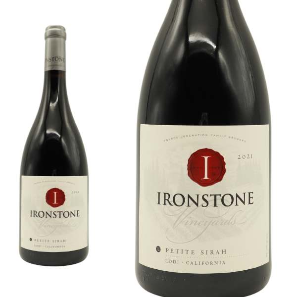 アイアンストーン プティット シラー[2021]年 オーク樽4ヶ月熟成 プティット シラー種主体 ロダイ産100％ 自然派