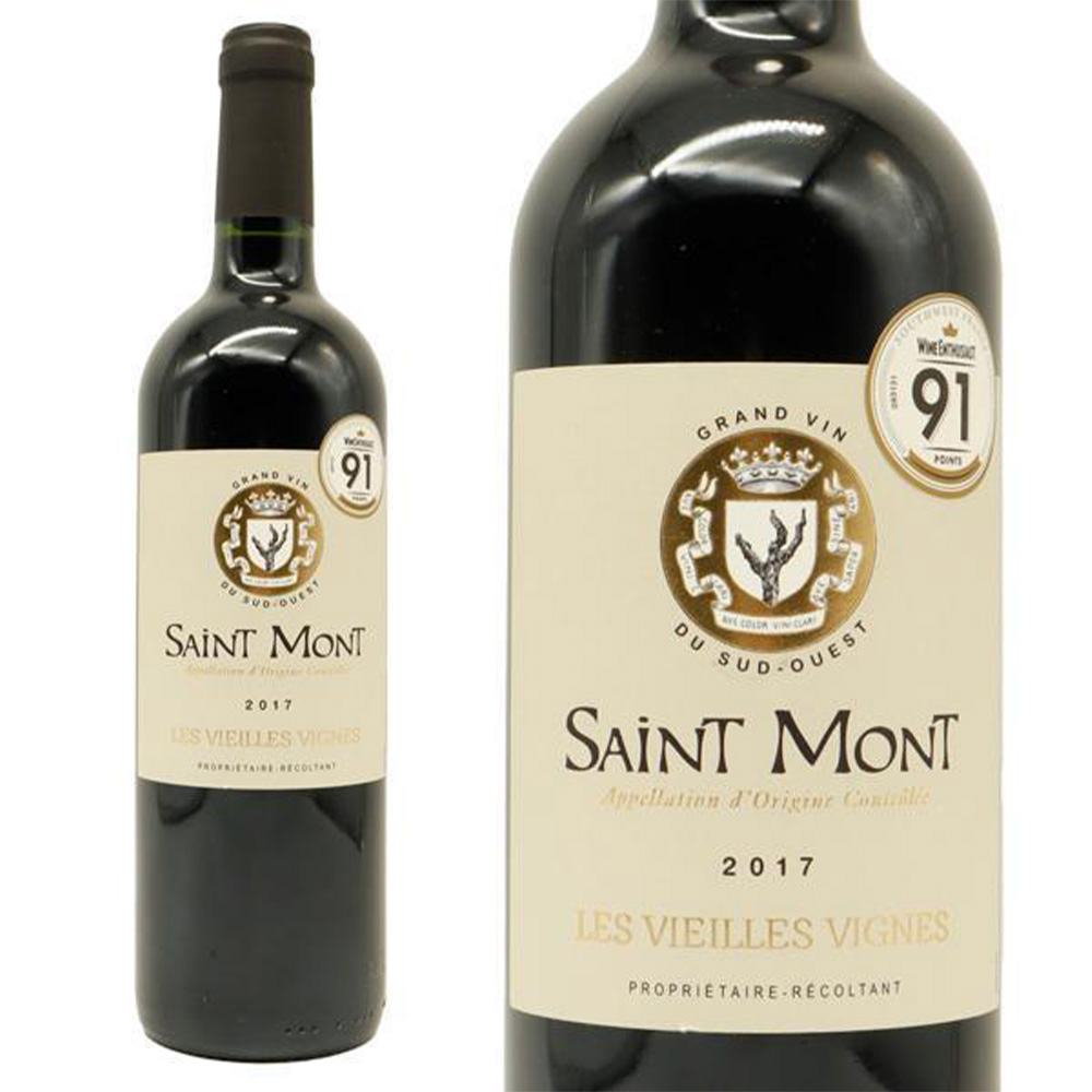 サン モン ルージュ レ ヴィエイユ ヴィーニュ 2019 プレモン生産組合 AOCサン モン 赤 樹齢50年を超えるV.Vブドウ使用