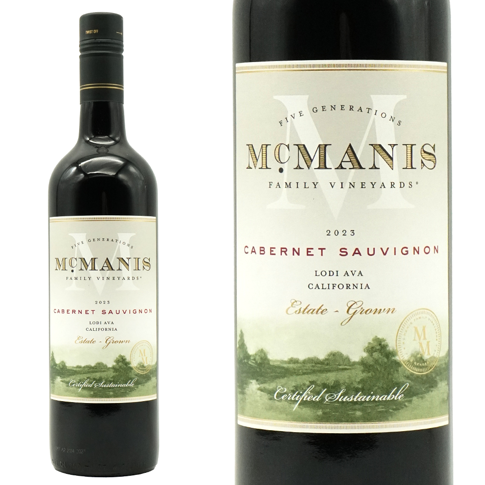 マックマニス ファミリー ヴィンヤーズ カベルネ ソーヴィニヨン ロダイ カリフォルニア 2023 アメリカ ロダイ 赤 辛口 フルボディ 750ml