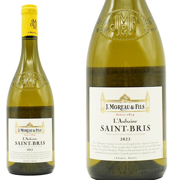 サン ブリ ロベン(思いがけない収入) 2023 年 J.モロー エ フィス社 ソーヴィニヨン ブラン種100%&マロラクティック発酵あり 正規品