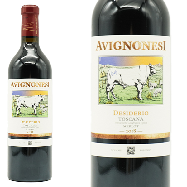 デジデリオ メルロー 2018年 アヴィニョネージ 750ml 正規 (イタリア 赤ワイン)