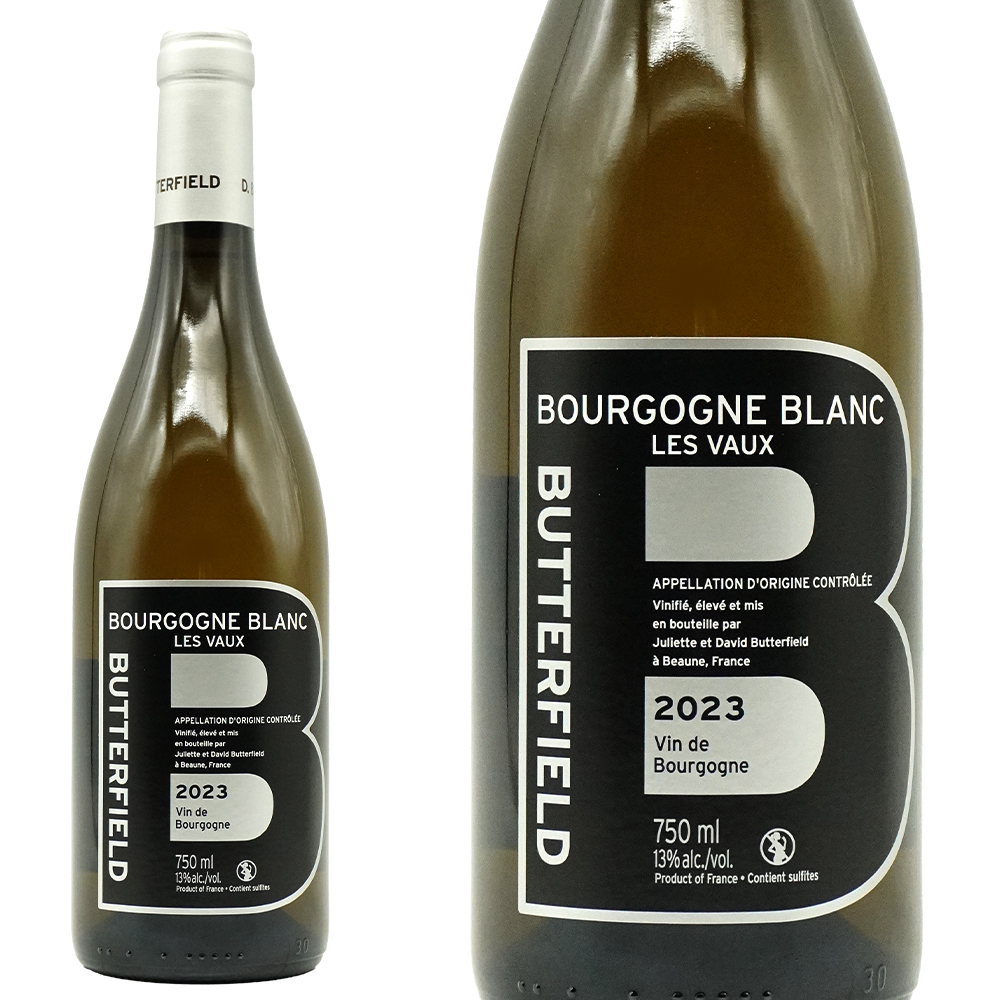 ブルゴーニュ ブランレ ヴォー 2023 バターフィールド (デイヴィッド バターフィールド) AOCブルゴーニュ ブラン 自然派