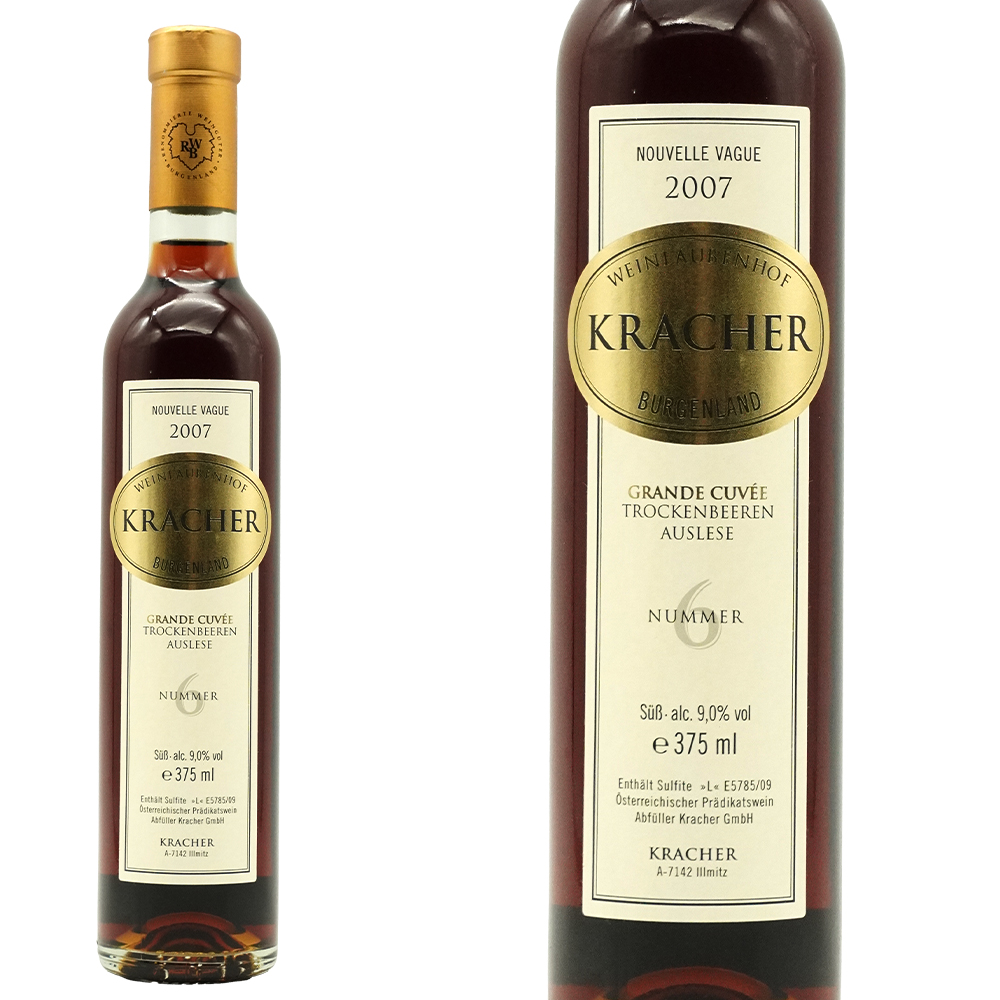クラッハー コレクション No.6 グランド キュヴェ トロッケンベーレンアウスレーゼ ヌーベル バーグ 2007 アロイス クラッハー元詰 正規品