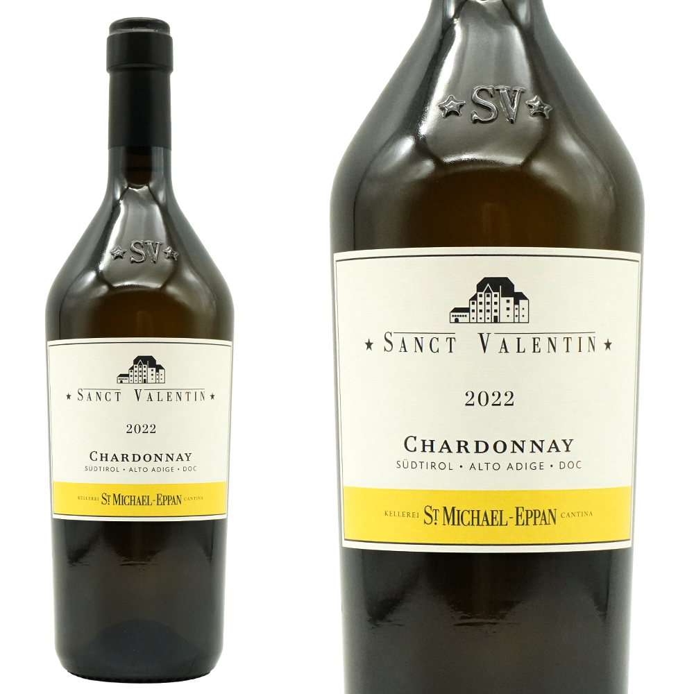 サン ミケーレ アッピアーノ サンクト ヴァレンティン アルト アディジェ シャルドネ 2022 DOCアルト アディジェ イタリア 白ワイン ワイン 辛口 750ml