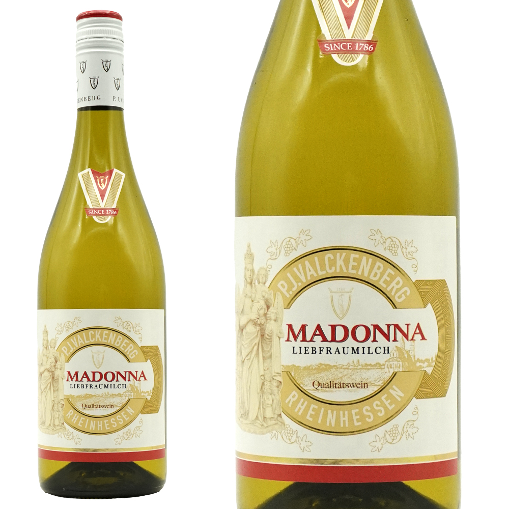 リープフラウミルヒ マドンナ 2024 Q.b.A.(ファルケンベルグ社) ドイツ ラインヘッセン(裏ラベルにロットNo入り)