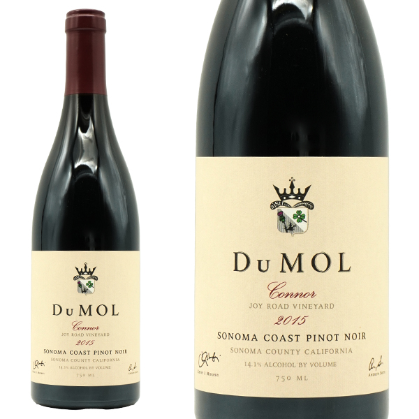 デュモル コナー ジョイ ロード ヴィンヤード ソノマ コースト ピノ ノワール 2015 正規代理店輸入品 ワインアドヴォケイト誌驚異の95点