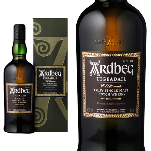 【正規品 箱入】アードベッグ ウーガダール アイラ シングル モルト スコッチ ウィスキー バーボン樽&オロロソシェリー樽 700ml 54.2%