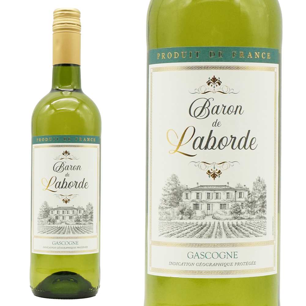 バロン ド ラボルド 白 2024 GVG フランス IGPガスコーニュ 度数11% 辛口 750ml