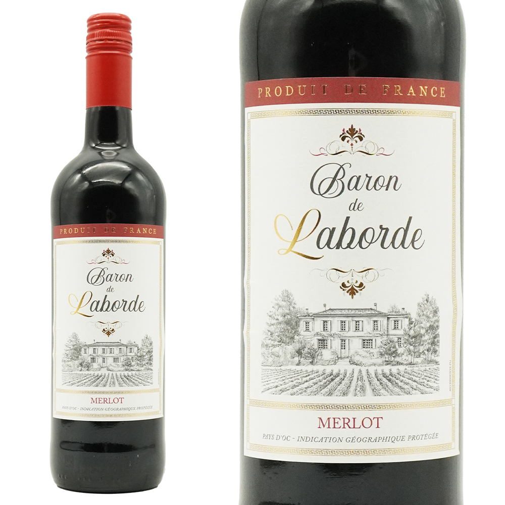 バロン ド ラボルド 赤 2023 GVG フランス IGPペイドック 度数13％ 750ml