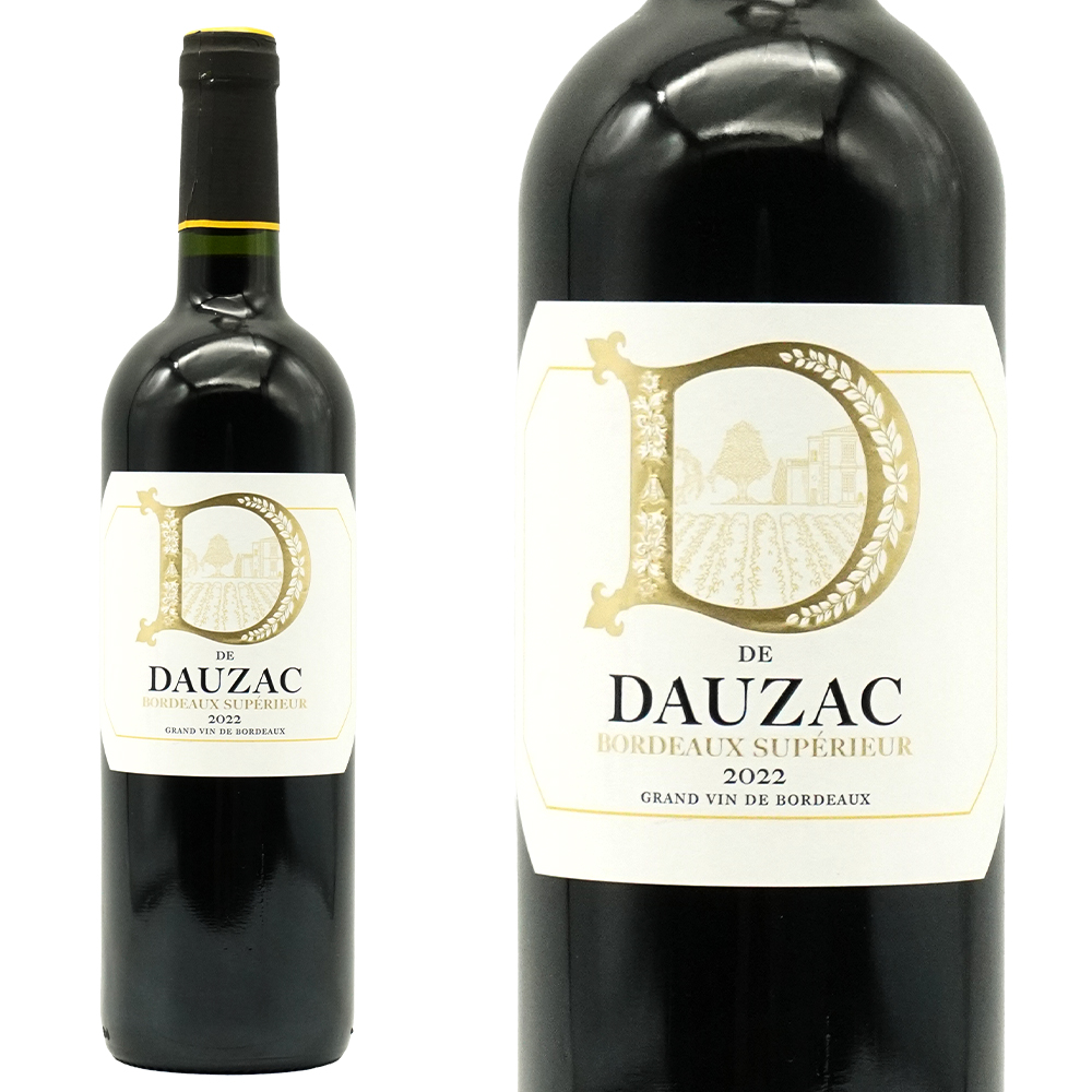 シャトー ド ドーザック ディー ド ドーザック 2022 蔵出し品 オーク樽6ヶ月熟成 シャトー元詰 AOCボルドー 赤 辛口 ミディアムボディ