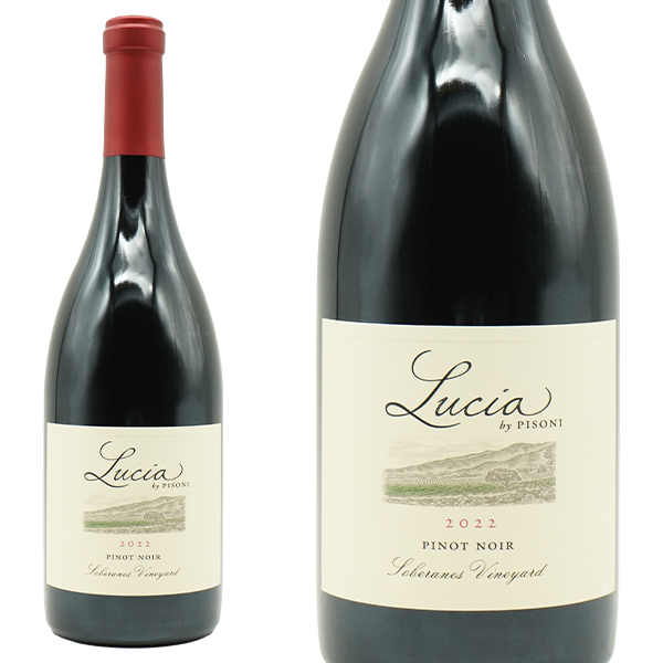 ルチア by ピゾーニ(ピゾーニ ファミリー ヴィンヤーズ) ピノ ノワール ソベラネス ヴィンヤード サンタ ルチア ハイランズ 2022