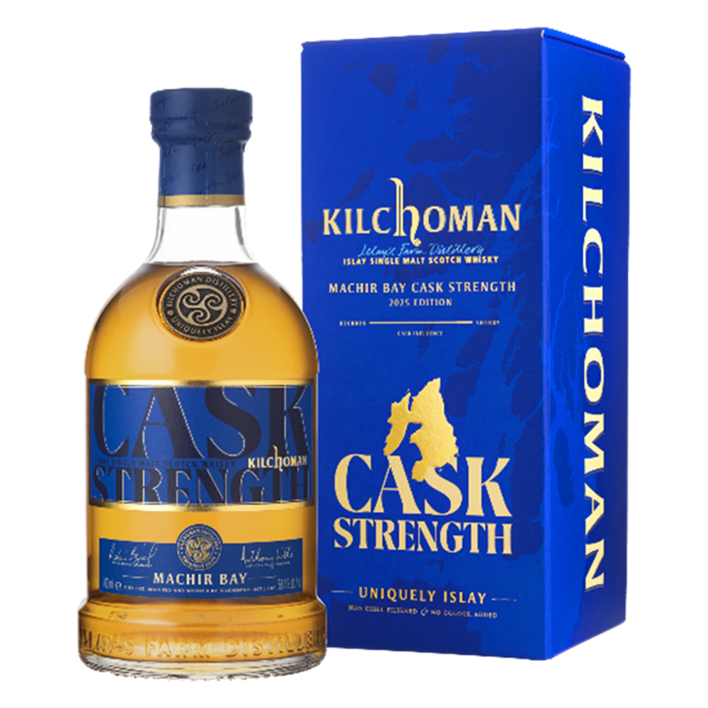 【正規品 箱入】キルホーマン マキヤーベイ カスクストレングス アイラ シングル モルト スコッチ ウイスキー 700ml 58.1%