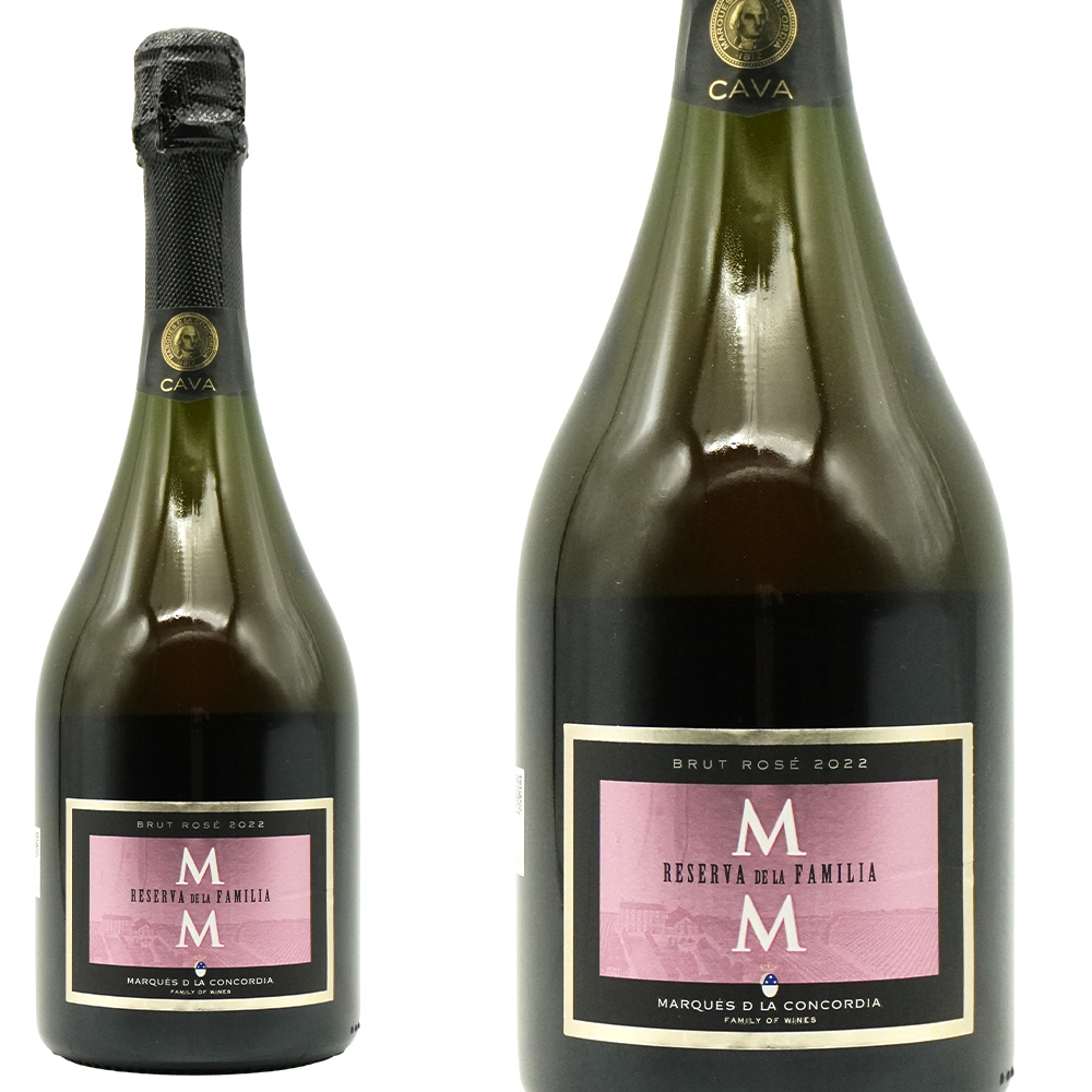 カバ レセルバ デ ラ ファミリア ブルット ロゼ ヴィンテージ 2022 マス デ モニストロル社 D.O.カバ(カヴァ) 糖分無添加 辛口 高級泡