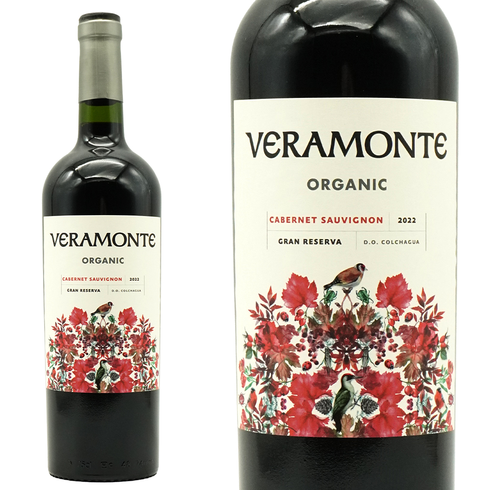 ベラモンテ オーガニック カベルネ ソーヴィニヨン 2022 自然派 ビオロジック ビニェードス ヴェラモンテ D.O.コルチャグア ヴァレー