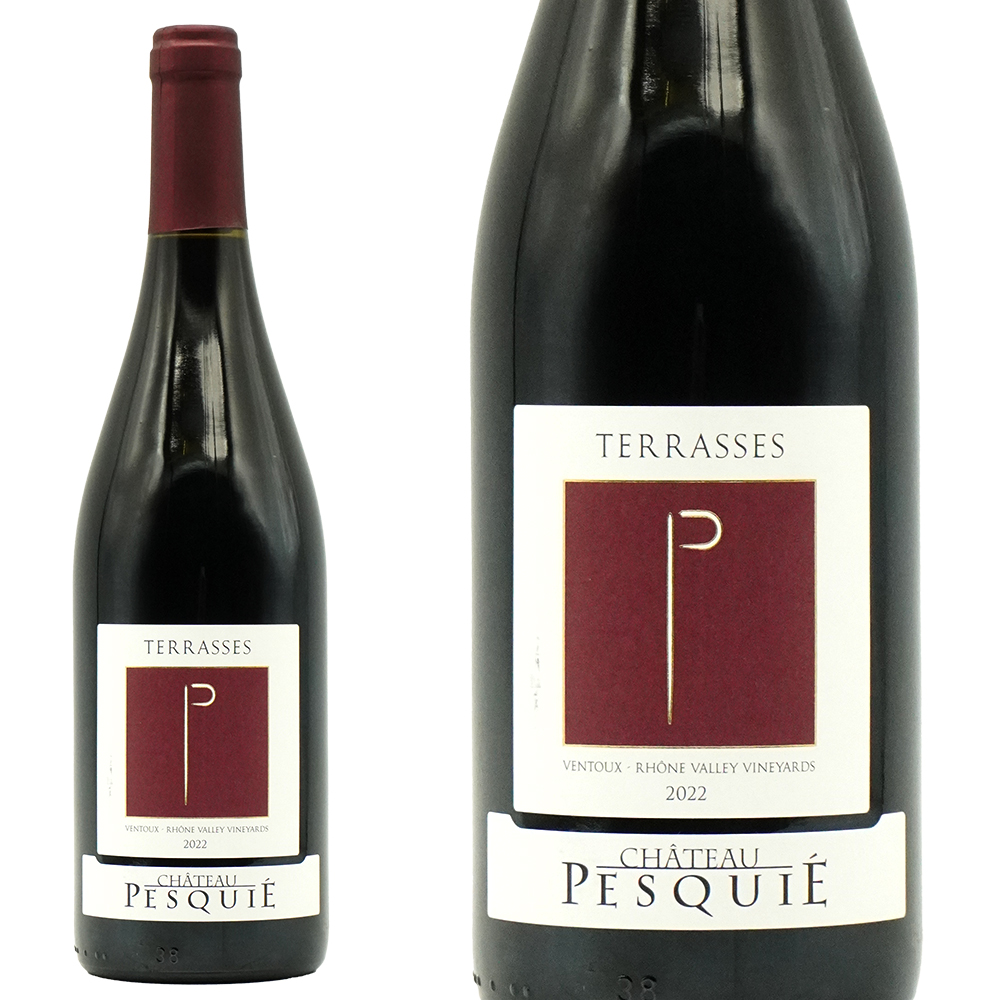 シャトー ペスキエ キュヴェ デ テラッセ 2022 シャトー ペスキエ フランス ローヌ AOCヴァントゥー 赤ワイン 辛口 フルボディ 750ml
