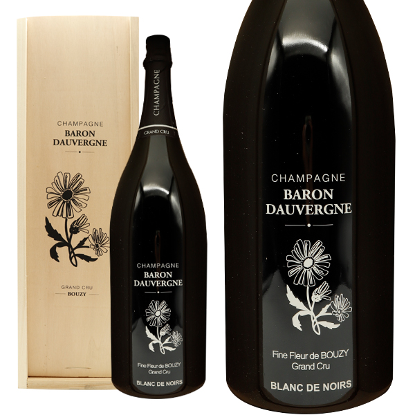 【豪華木箱入り】 特大ボトル バロン ドーヴェルニュ シャンパーニュ“フィーヌ フルール ド ブジー”グラン クリュ 特級  N.M.元詰  自然派