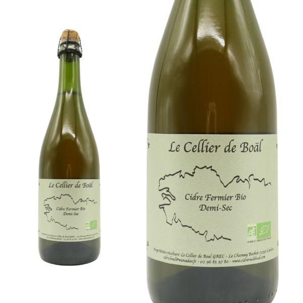 ル セリエ ド ボール シードル フェルミエ ドゥミセック  ミシェル ブゴー家元詰 750ml ブルターニュ スパークリングワイン