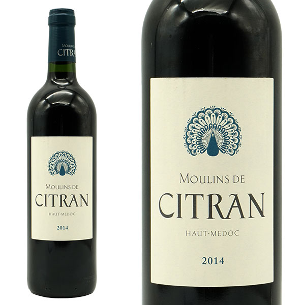 ムーラン ド シトラン 2008 飲み頃17年熟成品 AOCオー メドック  (クリュ ブルジョワ シューペリュールのシトランの2ndワイン)