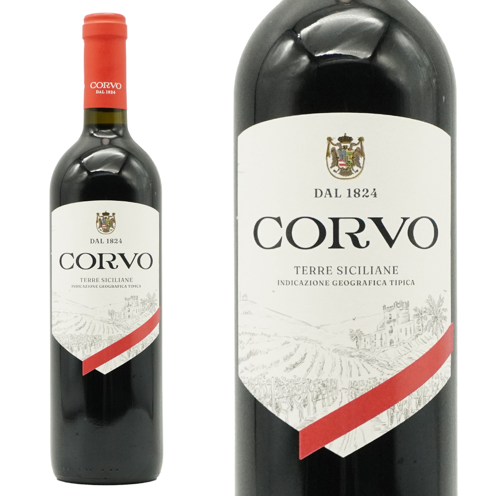 コルヴォ ロッソ 2023年 ドゥーカ ディ サラパルータ 750ml (イタリア シチリア 赤ワイン)