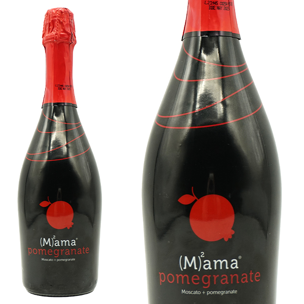 アリオネ ママ ポメグラナーテ(ザクロ) (フルーツスパークリングワイン) NV 750ml アルコール度数6％ やや甘口(甘味果実酒) 微発泡
