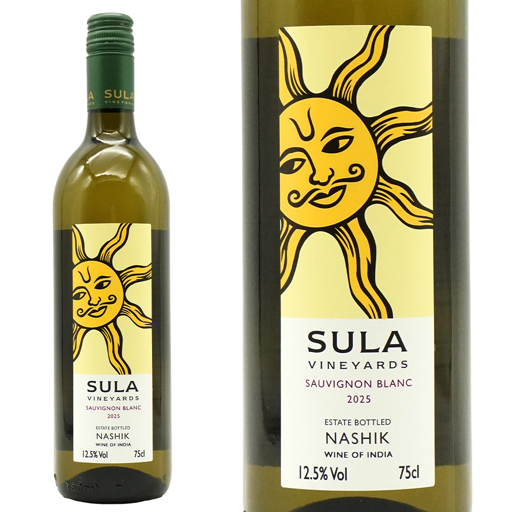 スラ・ヴィンヤーズ ソーヴィニョン・ブラン 2025年 (インド・白ワイン)ベジタリアン・マーク付き