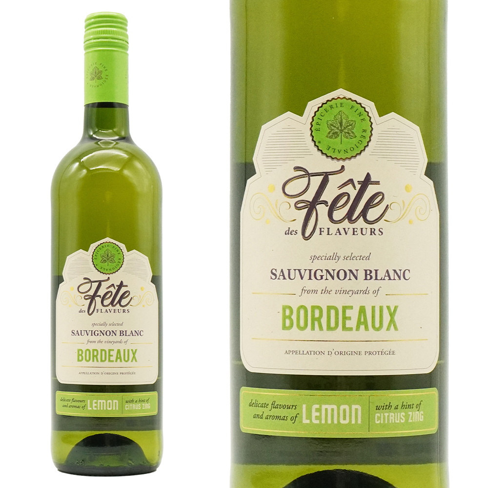 ボルドー フェット デ フラヴァール SB スペシャリー セレクティッド 2021トゥティアック社元詰 AOCボルドー ブラン 12％